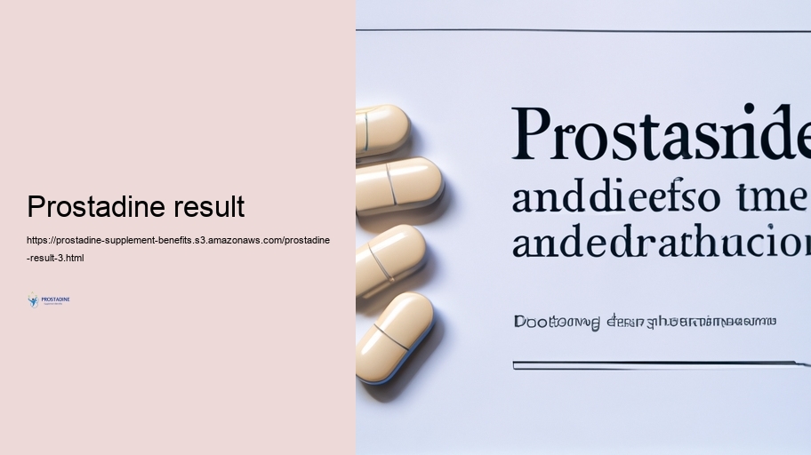 Advised Dosages and Monitoring of Prostadine