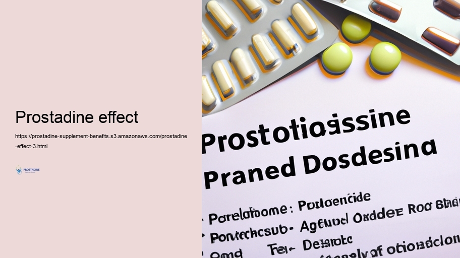 Recognizing the Safety and security And Safety and Negative effects of Prostadine
